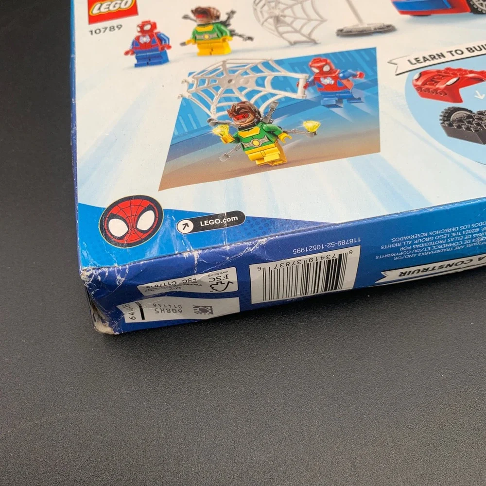 LEGO Marvel 10789 Spider-Man's Car and Doc Ock Spidey Amazing Friends Retired